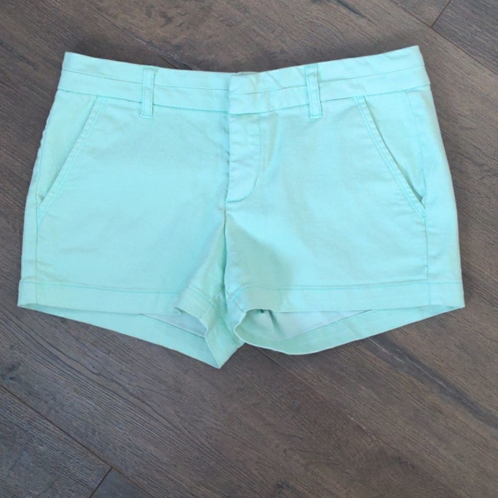 ‎Harper Minty Blue Shorts Size 27